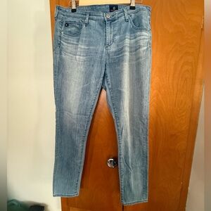 AG Adriano Goldschmied Faded Blue Jeans